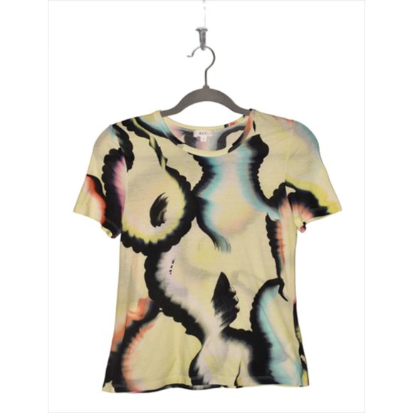 A.L.C. Tops - A.L.C. Multicolor Short Sleeve Tee